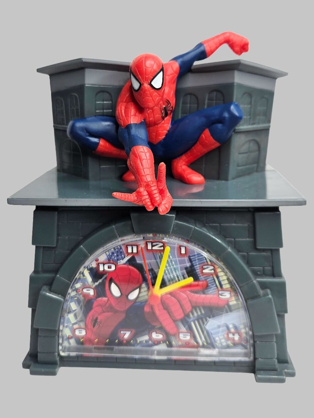 The Amazing Spiderman Bank Alarm Clock by M.Z. Berger & Co, Inc (Working)
